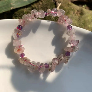 Natural 7 Stone Bracelet Crystal Gift Women Gemstone Jewelry