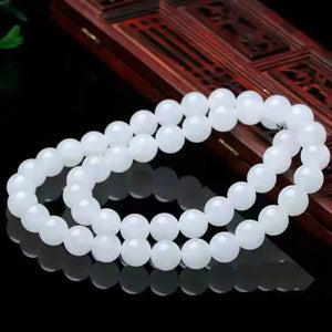 Natural Jade Beaded Necklace for Women Fine Jewelry
