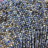 Natural Sapphire 2mm Round Beads for Jewelry Making