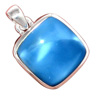 OWYHEE OPAL Pendant 925 Sterling Silver Handmade Women Fine Jewelry Gift