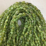 Peridot Gemstone Olivine Stone Round Spacer Beads for Jewelry Making