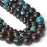 Peru Phoenix Turquoises Round Stone Beads for Jewelry Making