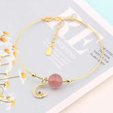 925 Sterling Silver Bracelet Bangle for Women Beads Hand Band DIY Jewelry