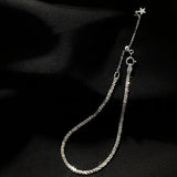 925 Sterling Silver Bracelet for Women Star Female Hand Band
