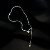 925 Sterling Silver Bracelet for Women Star Female Hand Band