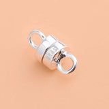 925 Sterling Silver Magnetic Clasps Jewelry Making Buckle Clasp