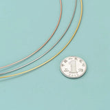 925 Sterling Silver Necklace with Silicone Beads DIY Jewelry Findings