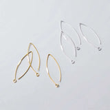 925 Sterling Silver Earring Hooks for Making Earrings 30mm
