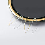 925 Sterling Silver Earring Hooks for Making Earrings 30mm