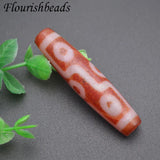 Tibetan 9 Eyed DZI Prayer Beads Agate Charms DIY Necklace