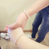 S999 Silver Bead Bracelet 4mm/5mm/6mm/8mm