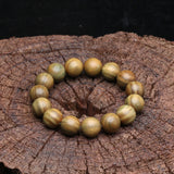 SandalWood Beaded 15mm Buddhist Bracelet Rosary Yoga Bracelet