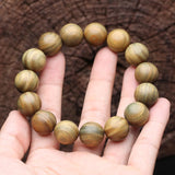 SandalWood Beaded 15mm Buddhist Bracelet Rosary Yoga Bracelet