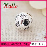 Silver 925 Star Clip Beads for Women Bracelet - DIY Fine Jewelry