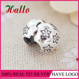 Silver 925 Star Clip Beads for Women Bracelet - DIY Fine Jewelry