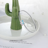 Silver Birthstone Bracelet for Mom - Personalized Jewelry Gift