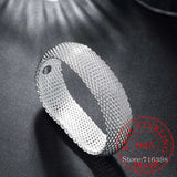 Silver Braided Bangles Engagement Party European American Style