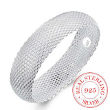 Silver Braided Bangles Engagement Party European American Style