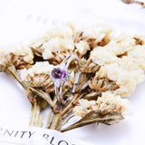 0.7ct Natural Stone Flower Silver Ring