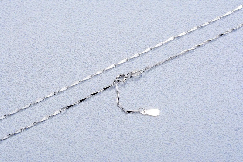 925 Silver Necklace Fading Gypsophila Clavicle Chain High Jewelry