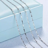 925 Silver Necklace Fading Gypsophila Clavicle Chain High Jewelry