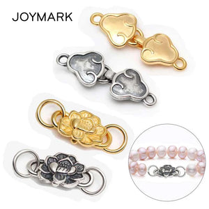 Vintage Style 925 Sterling Silver Clasp for DIY Jewellery