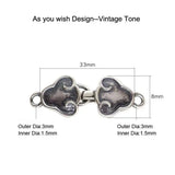 Vintage Style 925 Sterling Silver Clasp for DIY Jewellery