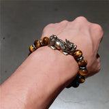 Tiger Eye Fengshui Pixiu Bracelet Unisex Beads Bracelets