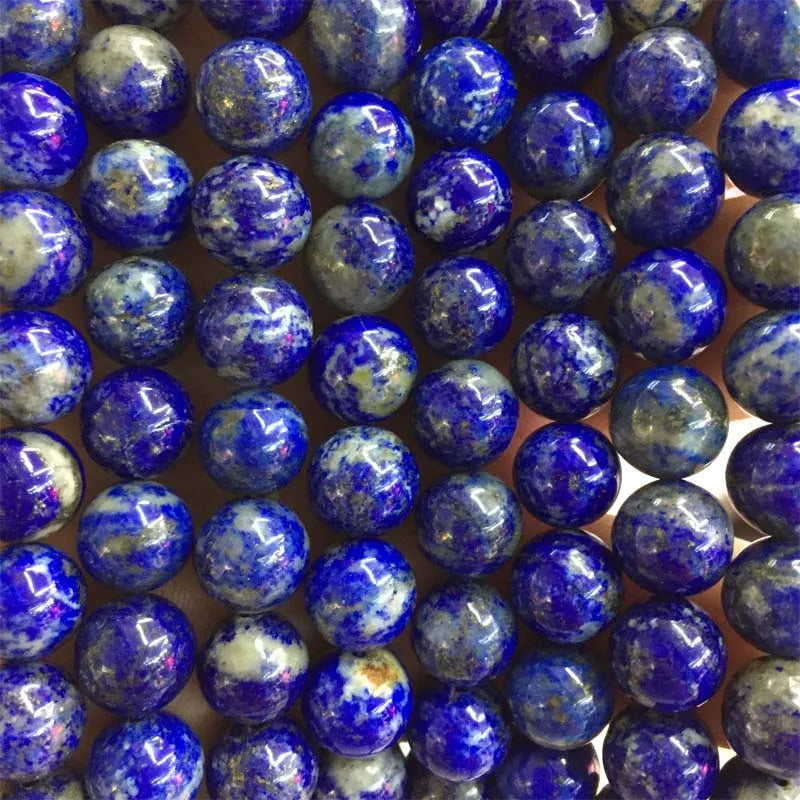 Natural Lapis Lazuli Beads for Jewelry Making