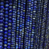Natural Lapis Lazuli Beads for Jewelry Making