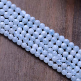 Brazilian Aquamarine Smooth Round Beads for Jewelry Making