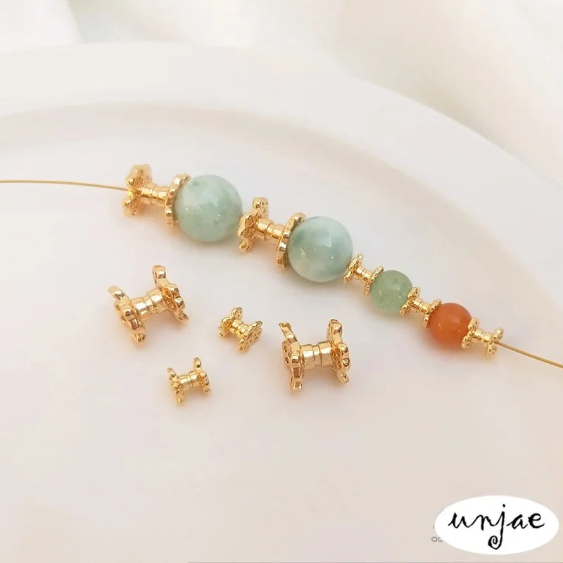 Color-Preserving Double-Sided Torus Bead Support for DIY Bracelet