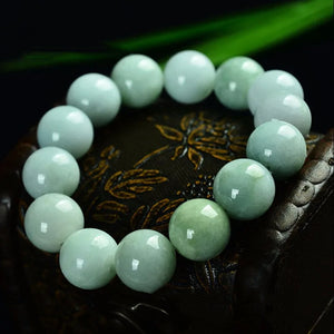 Myanmar Jade Bracelet - Natural Green Jade Bangle