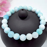 Natural Crystal Persian Jade Crown Pendant Bracelet