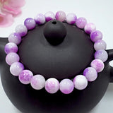 Natural Crystal Persian Jade Crown Pendant Bracelet