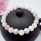 Natural Crystal Persian Jade Crown Pendant Bracelet