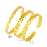 18k Women's Cloud Pattern Bracelet Chinese Traditional Fine Jewelry