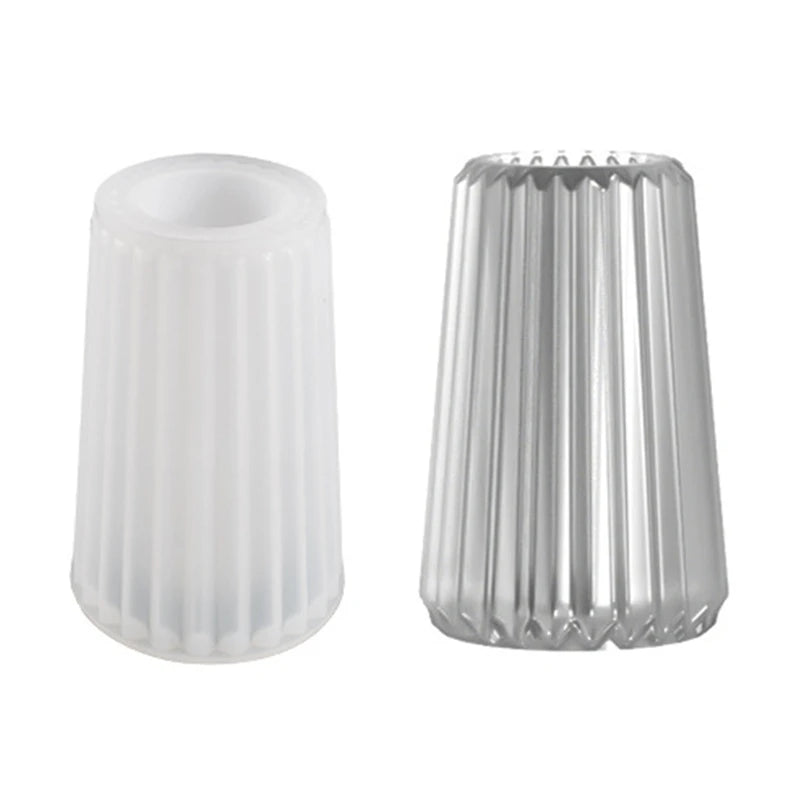 Geometric 3D Flowerpot Mold Silicone Vase Resin Molds Home Decor