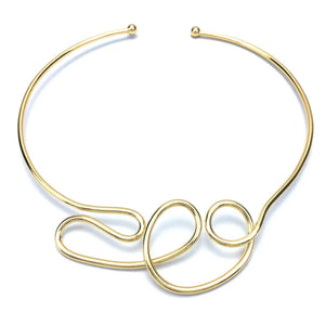 Geometric Alloy Chokers Necklaces For Women Punk Jewelry