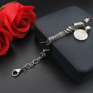 Stainless Steel Tree of Life Bracelet for Women