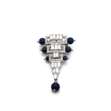 Geometric Brooches Beads Charm Crystal Rhinestone Pins Jewelry