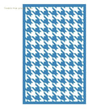 Geometric Clay Silk Screen Reusable Print DIY Printing on Clay Jewelry