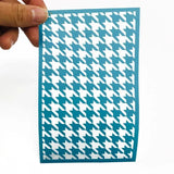 Geometric Clay Silk Screen Reusable Print DIY Printing on Clay Jewelry