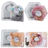 European Clock Ornaments Resin Mold DIY Table Clock Silicone Mold