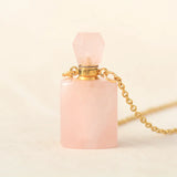 Geometric Gems Essential Oil Diffuser Pendant Necklace