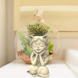 Geometric Girl & Gypsum Silicone Mold for Succulent Flower Pot