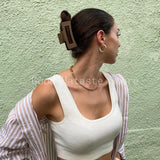 Geometric Hair Claws Hair Clips Hairpins Ladies Ponytail Clips