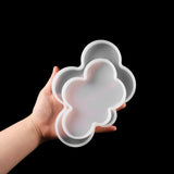 Heart Cloud Coaster Silicone Mold for DIY Epoxy Resin Tray Jewelry Making