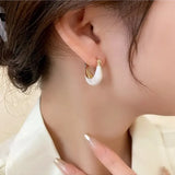Dazzling Colorful Geometric Earrings for Women