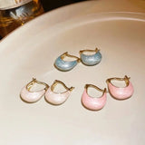 Dazzling Colorful Geometric Earrings for Women